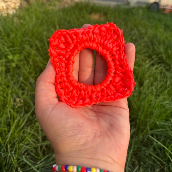 Hand made Square Scrunchie - Picture 3 of 3